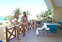 View terrace of the Hotel AGUALINA KITE RESORT - Cabarete - Dominican Republic